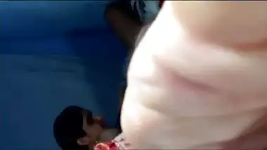 Indian bhabhi enjoying blowjob and doggy sex