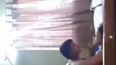 Young lovers homemade sex in missionary style