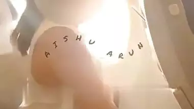 Daring Indian wife shows her boobs on a public flight