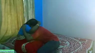 Bengali wife calls her XXX lover to fuck while Desi hubby's at work