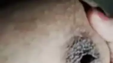 Dark nipples bhabhi nude private cam show at night