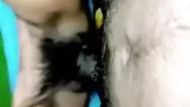 Desi village XXX whore gets her hairy twat hard fucked by her neighbour MMS