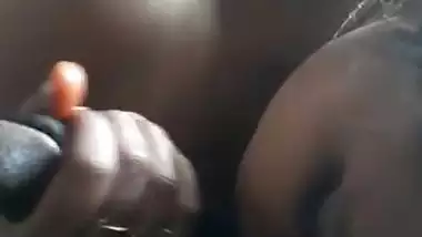 Tamil black cock kissing tool worship