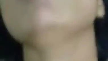 Cumshot on boobs and hardcore fucking with moans