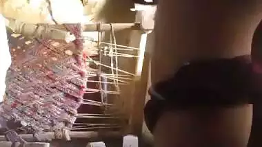 Rajasthani sex MMS of Devar, Bhabhi fucking in a hut – Part 2