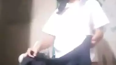 18 yr old horny girl stripteases in Nepali porn video