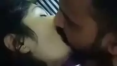 Big guy enjoys romantic sex with his cute GF