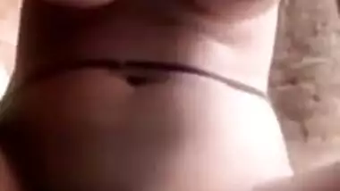 Sexy Desi wench from the village teases with her XXX cunt on cam