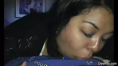 Indian hot Kolkatta beauty sucking her manager dick at resort