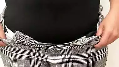 Stripping Off My Formal Dress To Lingerie