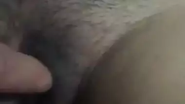 Desi aunty boobs and pussy show with lover