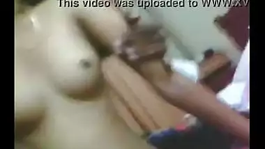 Desi sex movie scenes of a slender abode wife fucking her lascivious spouse