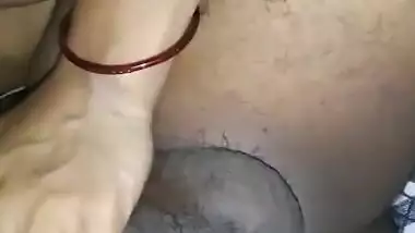 Today Exclusive- Horny Desi Telugu Bhabhi Boob Pressing And Blowjob Part 1