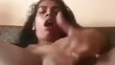 Masturbation is the only thing that can help the Indian sweetie