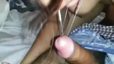 Desi Slim Cheating Wife Fucks & Takes Boss Cum On Face