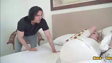 Huge Boobs Submissive Muslim Slut Hard Sex with Desi Boy