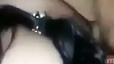 Desi girl MMS video where she does porn with her XXX partner close-up