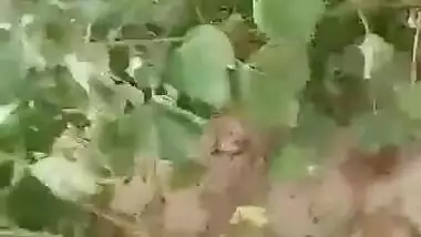 Village couple caught fucking outdoor