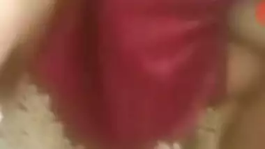 Crazy Indian wife cheating VC sex show on mobile