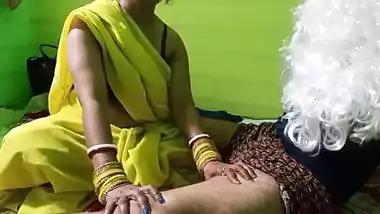 Big Boobs Indian Bahu Fucks with her old Sasur Ji jabardasti everyday after husband leaves