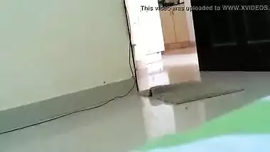 Desi Maid Cleavage show - 1