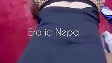 Hot Nepali Maal In Fishnet Stocking Intense Fuck - Full Video For Sale - Nepal Sex Tape