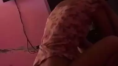 Desi wife has pussy fucked by XXX client in the cowgirl pose MMS