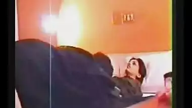 Pakistani girl in hotel