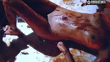 Desi Indian Marriage Anniversary Special Candle Light Chocolate Sex With Hot Teen Sudipa