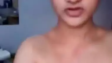 Today Exclusive -cute Indian Gf Record Nude Video For Lover